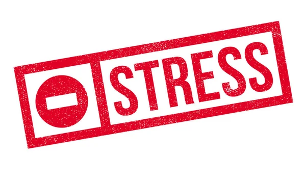 Stressz gumibélyegző — Stock Vector