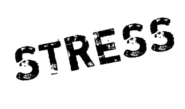 Stress Rubberstempel — Stockvector