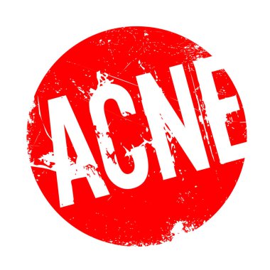 Akne lastik damgası