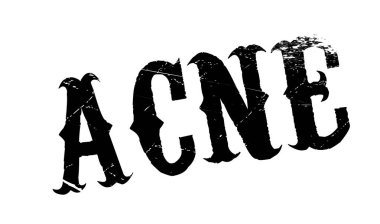 Akne lastik damgası