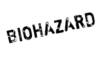 Biohazard lastik damgası