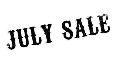 Temmuz Satılık lastik damgası