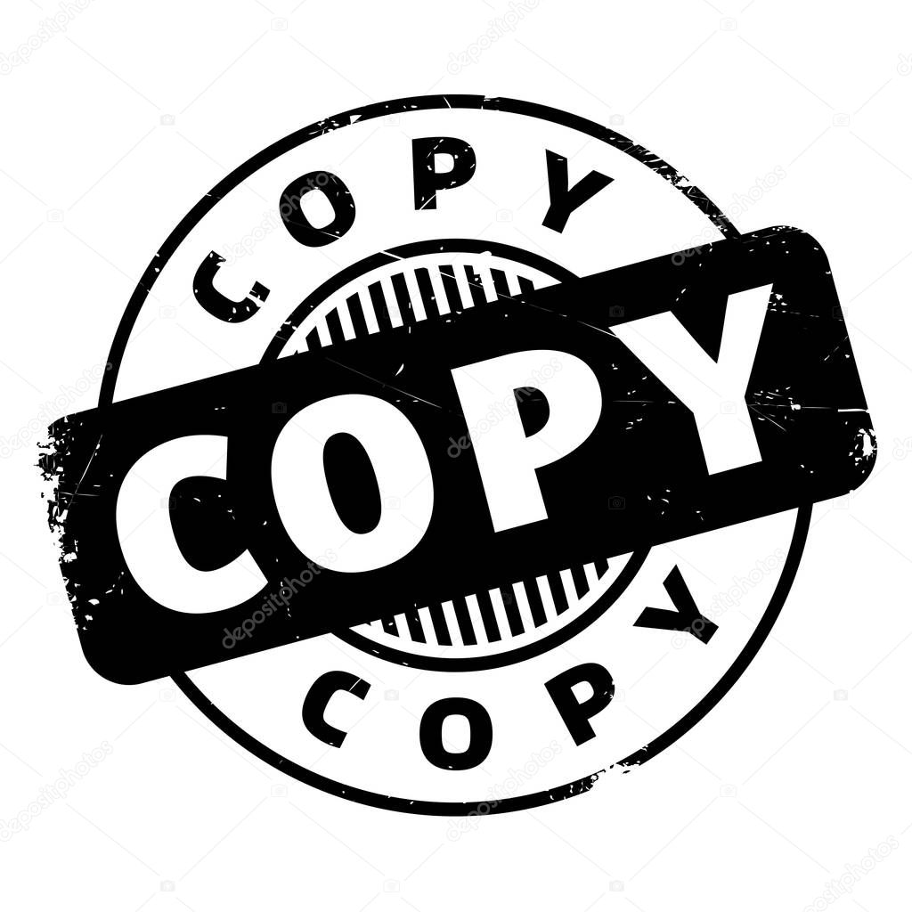 Copy rubber stamp
