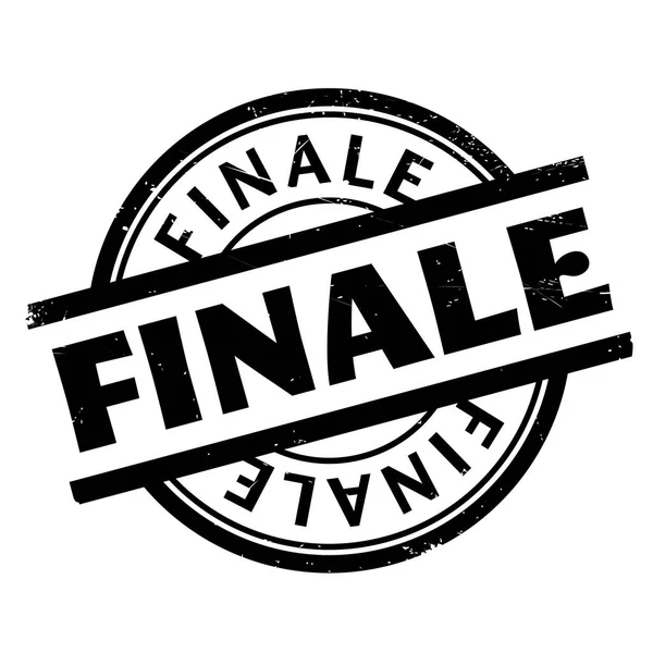 Finale rubber stamp — Stock Vector