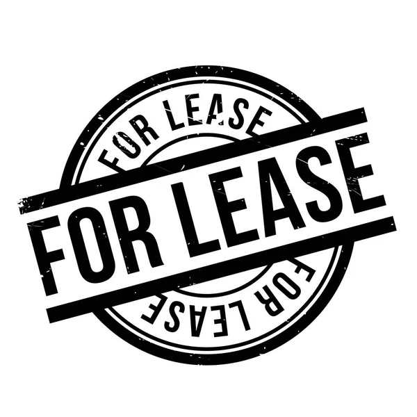 For Lease rubber stamp — Stock Vector