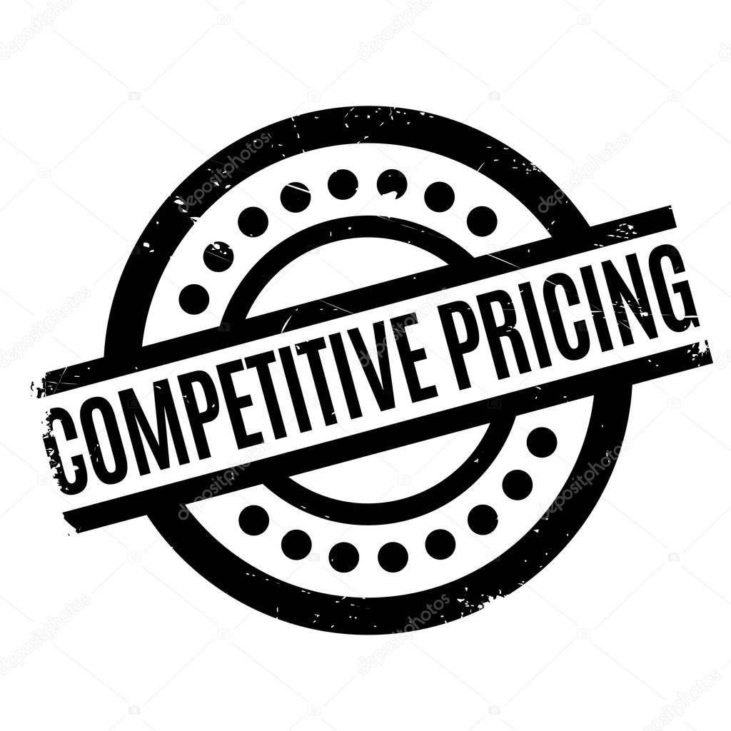 Competitive Pricing rubber stamp