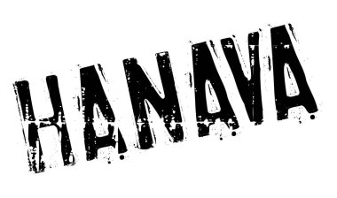 Hanava damga kauçuk grunge