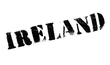 İrlanda damga kauçuk grunge