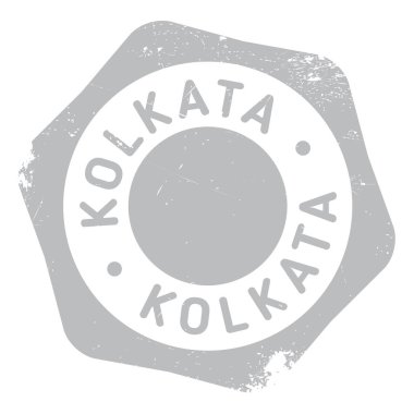 Kolkata damga kauçuk grunge