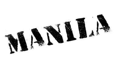 Manila damga kauçuk grunge