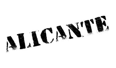 Alicante damga kauçuk grunge