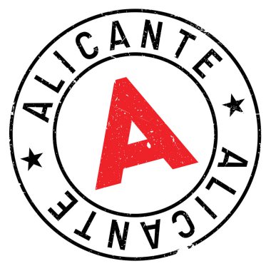 Alicante damga kauçuk grunge