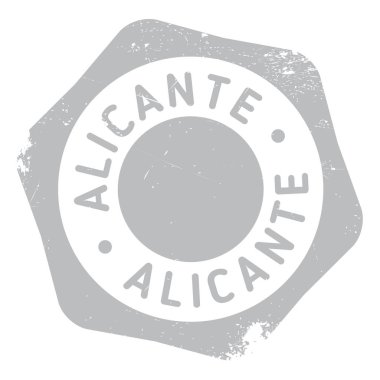 Alicante damga kauçuk grunge