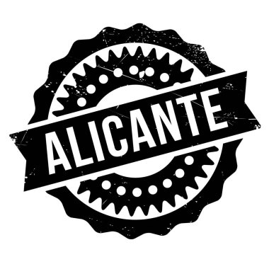 Alicante damga kauçuk grunge