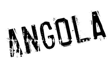 Angola damga kauçuk grunge