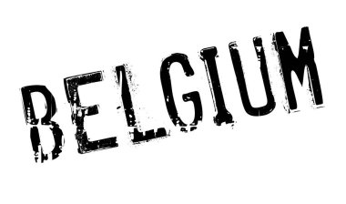 Belçika damga kauçuk grunge