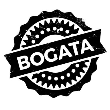 Bogata damga kauçuk grunge