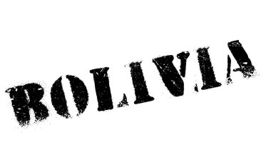 Bolivya damga kauçuk grunge