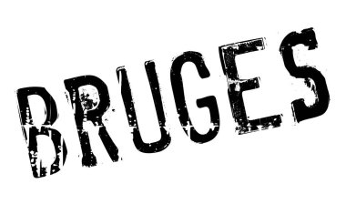 Bruges damga kauçuk grunge
