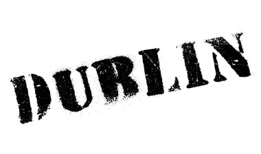Dublin damga kauçuk grunge
