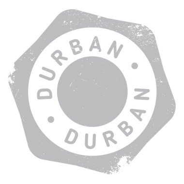 Durban damga kauçuk grunge