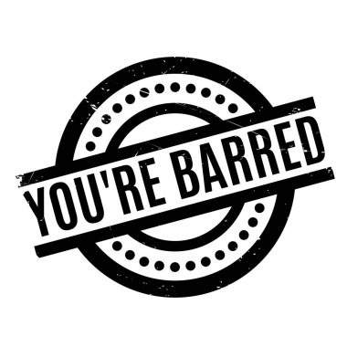 Çubuklu lastik damgası vardır