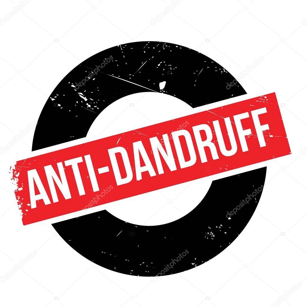 Anti-Dandruff rubber stamp