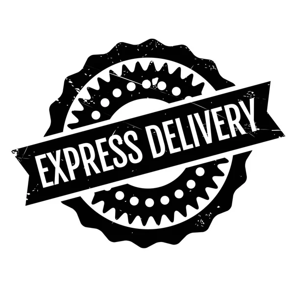 Consegna Express Timbro di gomma — Vettoriale Stock