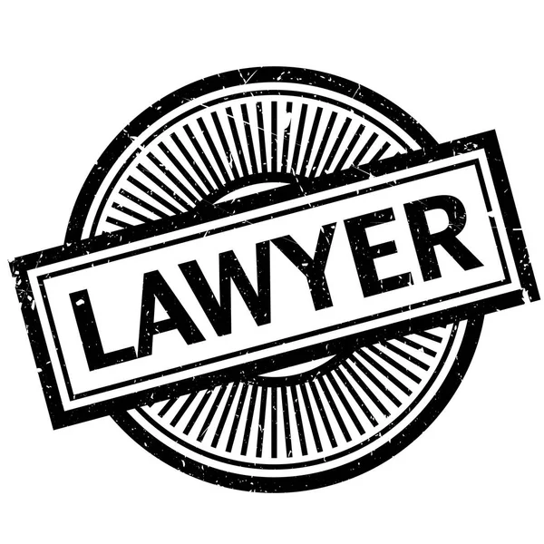Pieczątka prawnik — Wektor stockowy