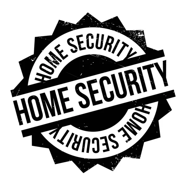 Pieczątka bezpieczeństwa w domu — Wektor stockowy