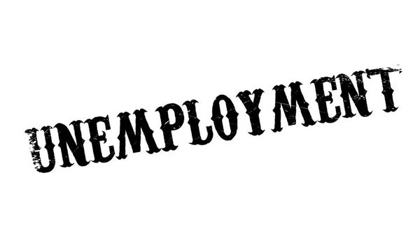 Nezaměstnanost razítko — Stockový vektor