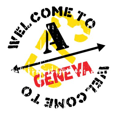 Geneva damga kauçuk grunge
