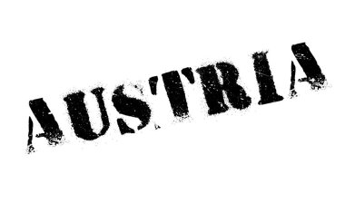 Avusturya damga kauçuk grunge