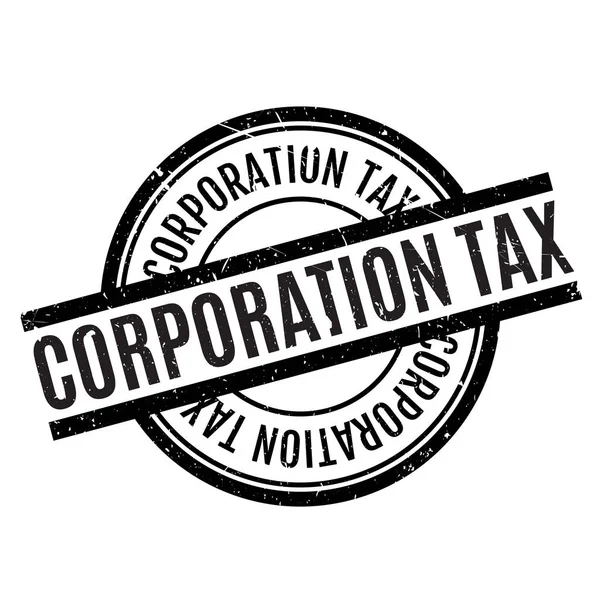 Corporation Tax rubber stamp — Stock Vector