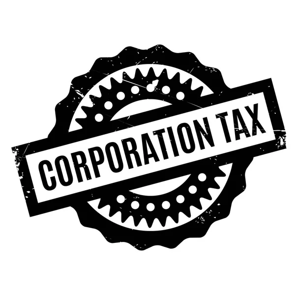Corporation Tax rubber stamp — Stock Vector