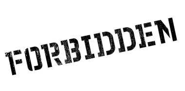 yasak lastik damgası