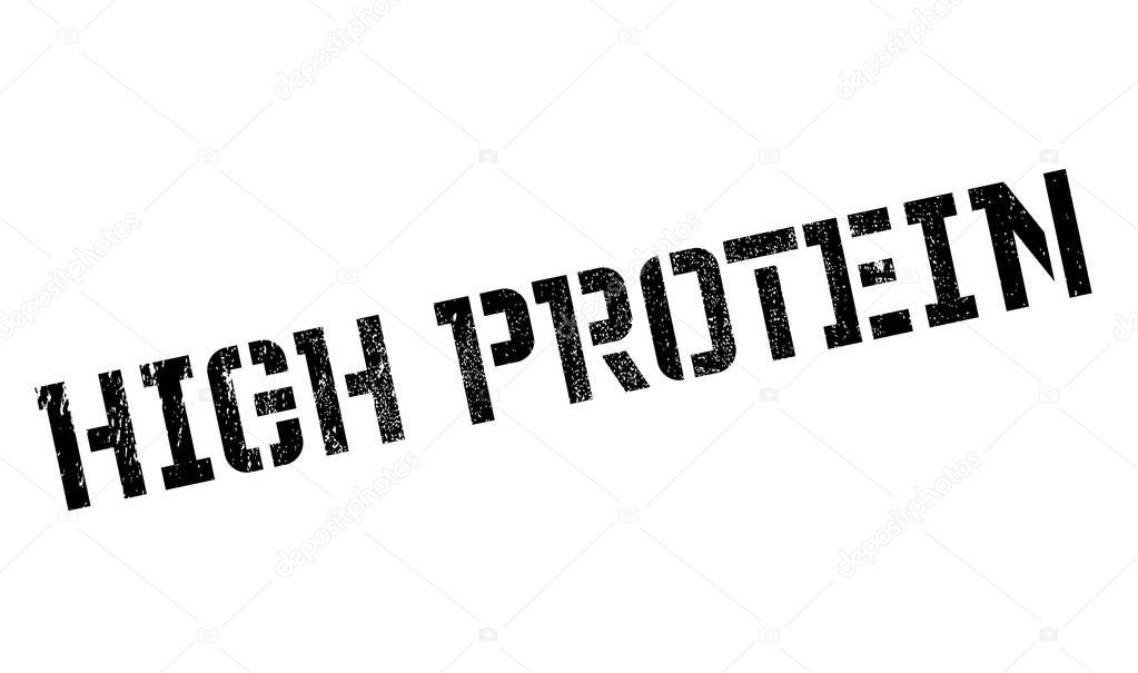 High Protein rubber stamp