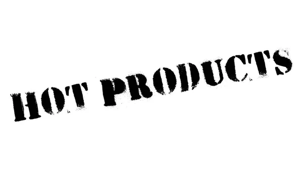 Hot Products timbro di gomma — Vettoriale Stock