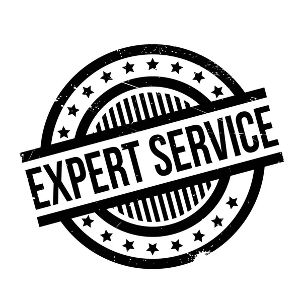 Expert Service rubber stamp — Stock Vector