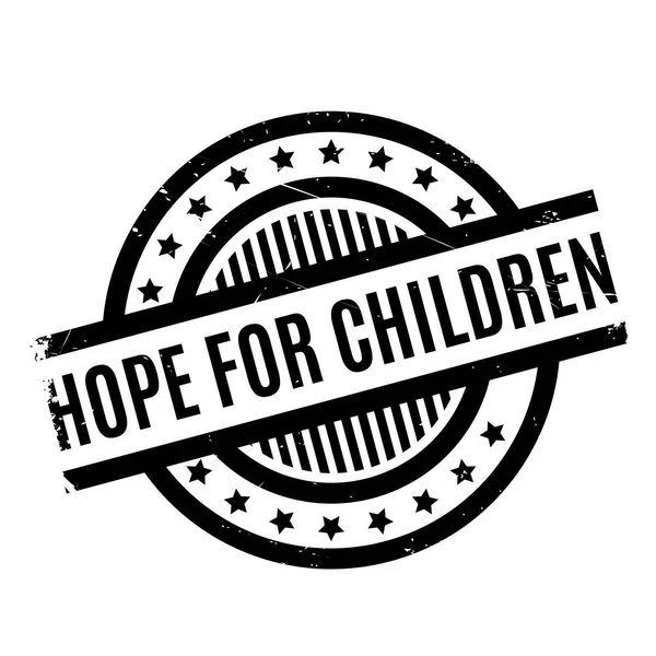 Sello de goma Hope For Children — Archivo Imágenes Vectoriales