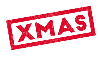 Xmas lastik damgası