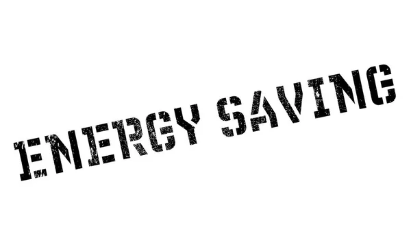 Energy Saving rubber stamp — Stock Vector