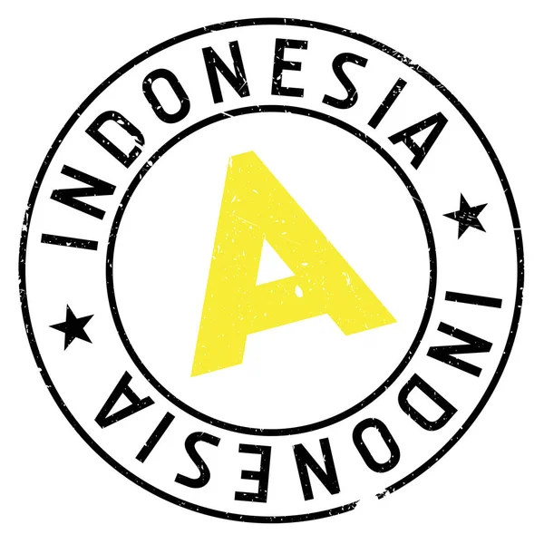 Indonesien-Stempel — Stockvektor