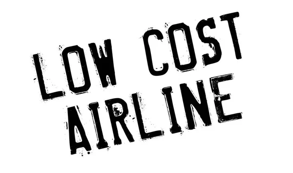 Sello de goma Low Cost Airline — Vector de stock