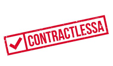 Contractlessa lastik damgası