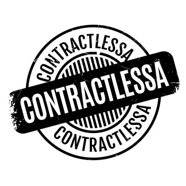 Contractlessa lastik damgası