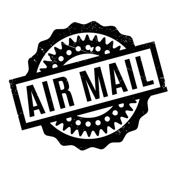 Sello de goma AIR MAIL — Vector de stock