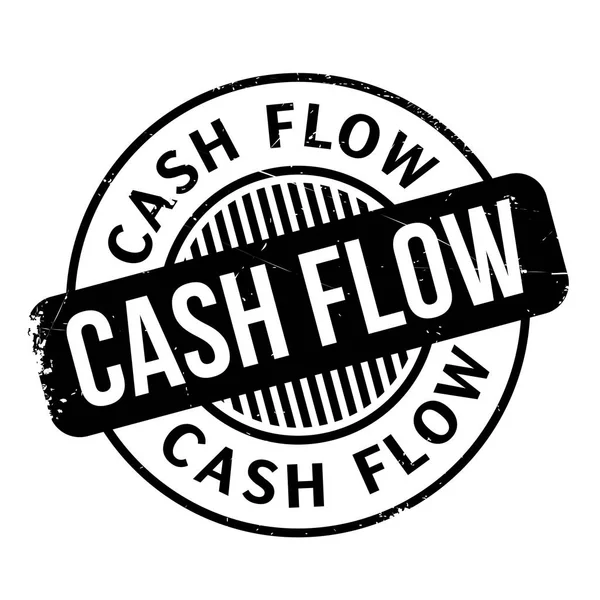 Cash-Flow-Stempel — Stockvektor