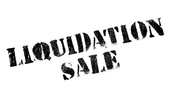Liquidation Sale rubber stamp