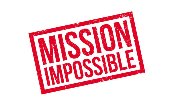 Mission Impossible rubber stamp